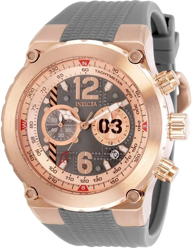 Invicta Aviator Chronograph Quartz Grey Dial Men's Watch 31583