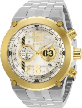 Invicta Aviator Chronograph Quartz White Dial Men's Watch 31591