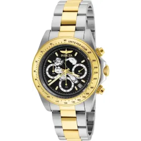 Invicta Men's Character Quartz Multifunction Black Dial Watch 24484