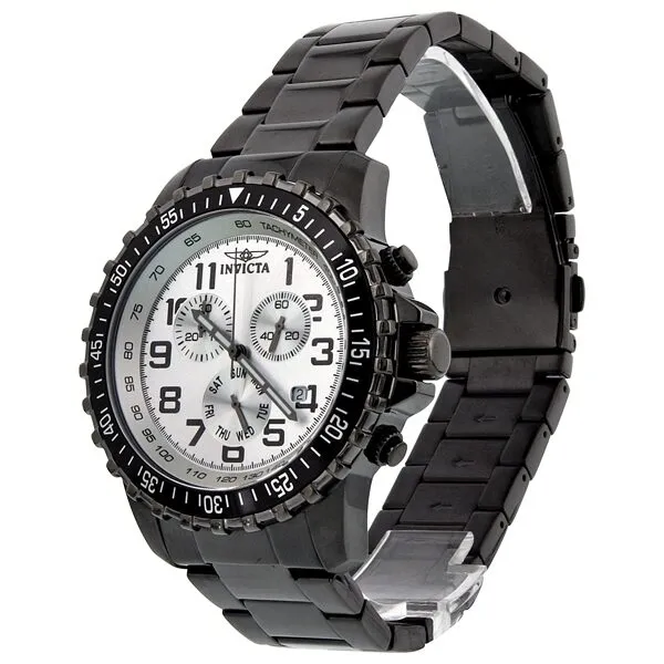 Invicta Specialty Pilot Chronograph Silver Dial Men's Watch 11370