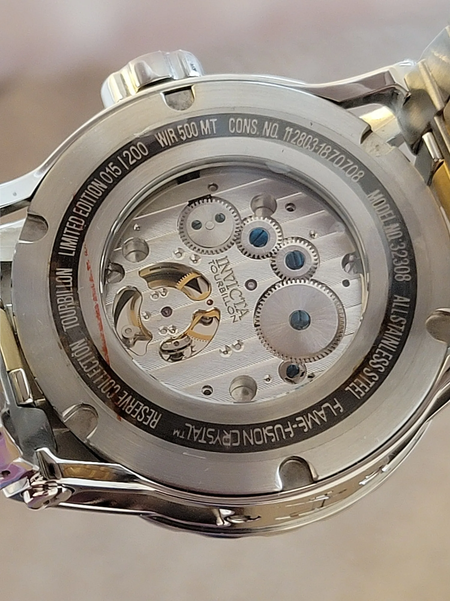 Invicta Subaqua TOURBILLON Limited Edition Mechanical Watch - Model 32308