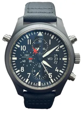 IWC Pilot Chronograph Top Gun IW378901 Black Dial Automatic Men's Watch