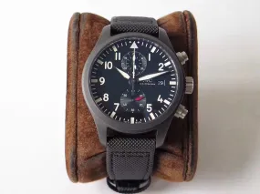 IWC Pilot Top Gun Movie Replica Chronograph IW389001 Ceramic Black Dial7750 2022