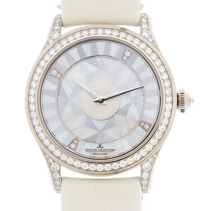 Jaeger LeCoultre Extraordinary Automatic Diamond White Dial Ladies Watch Q12034S8
