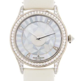 Jaeger LeCoultre Extraordinary Automatic Diamond White Dial Ladies Watch Q12034S8