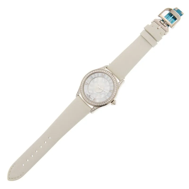 Jaeger LeCoultre Extraordinary Automatic Diamond White Dial Ladies Watch Q12034S8