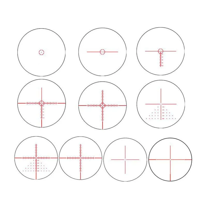 KonusPro EL-30 6-24x50 Riflescope (Interchangeable Illuminated Reticles)
