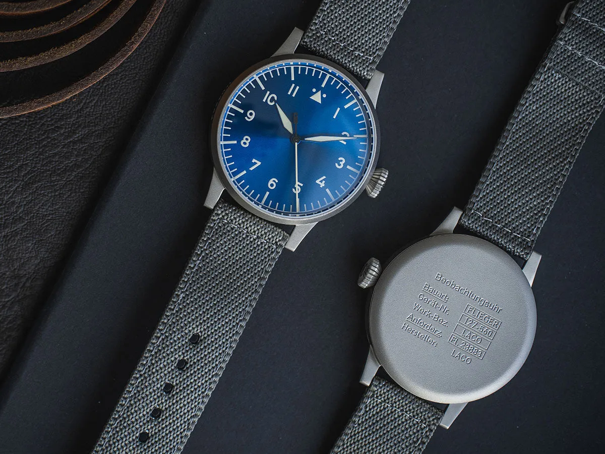 Laco - Memmingen Blaue Stunde (42mm) - Manual Wind