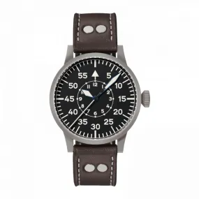 LACO PILOT WATCH ORIGINAL LEIPZIG 42 MM HANDWINDING