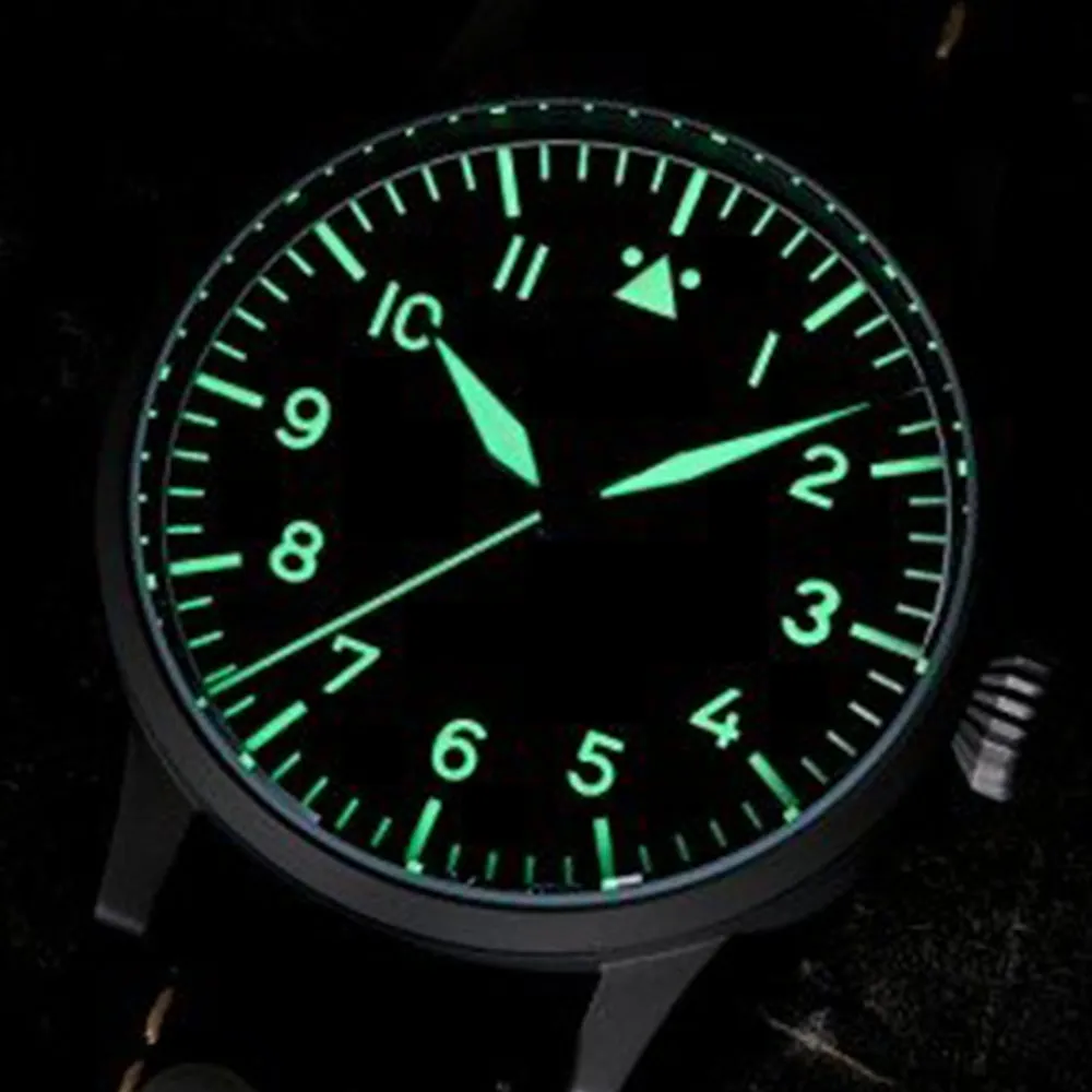 LACO PILOT WATCH ORIGINAL MÜLHEIM AN DER RUHR 39 MM HANDWINDING