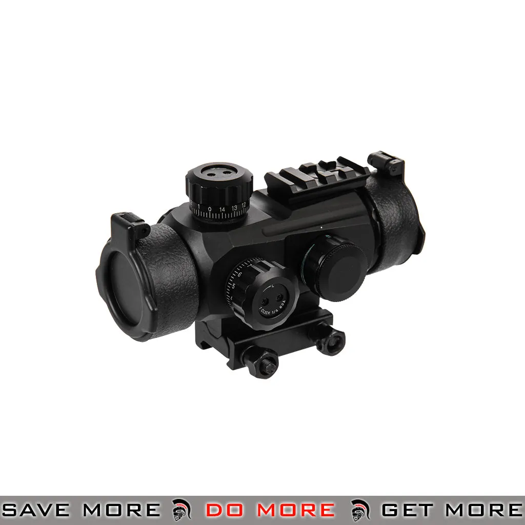 Lancer Tactical 1x Red & Green Dot Sight - Black