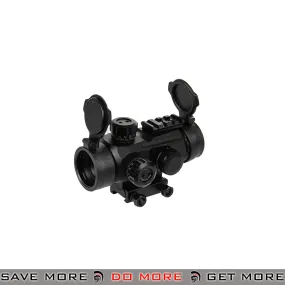 Lancer Tactical 1x Red & Green Dot Sight - Black