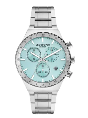 Lee Cooper - LC07853.390 - Men's Super Silver Multifunction Watch