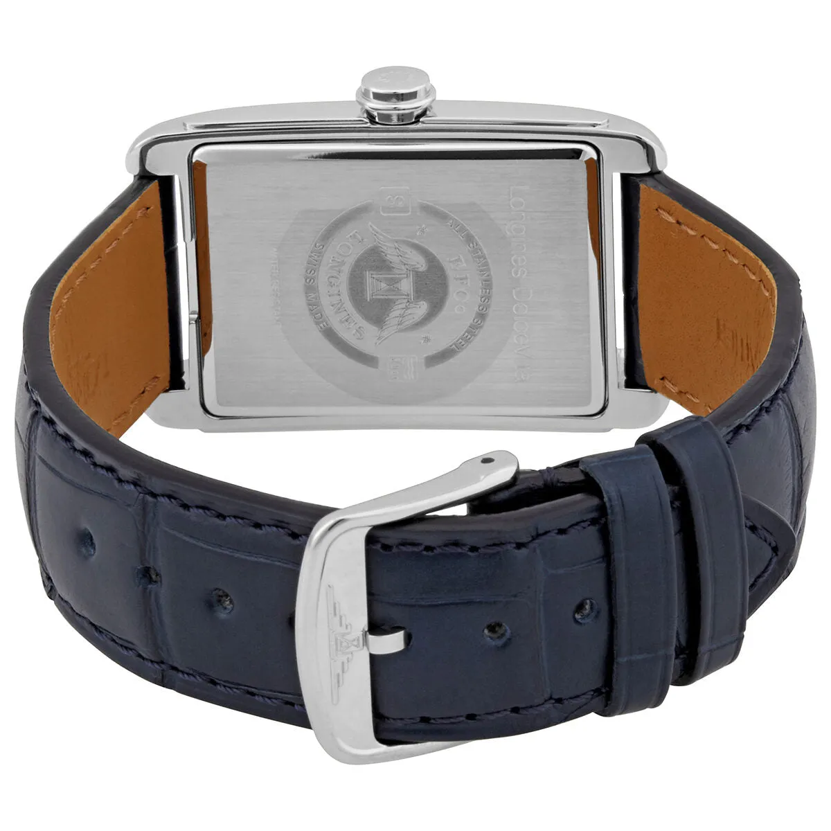 Longines Automatic Silver Dial Blue Leather Men's Watch L5.757.4.71.9