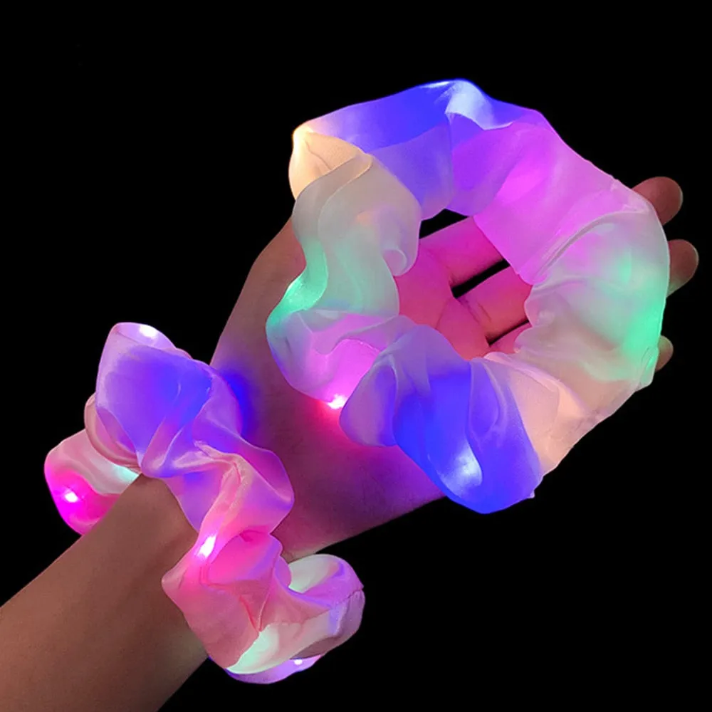 Luminous LED Hair Scrunchie