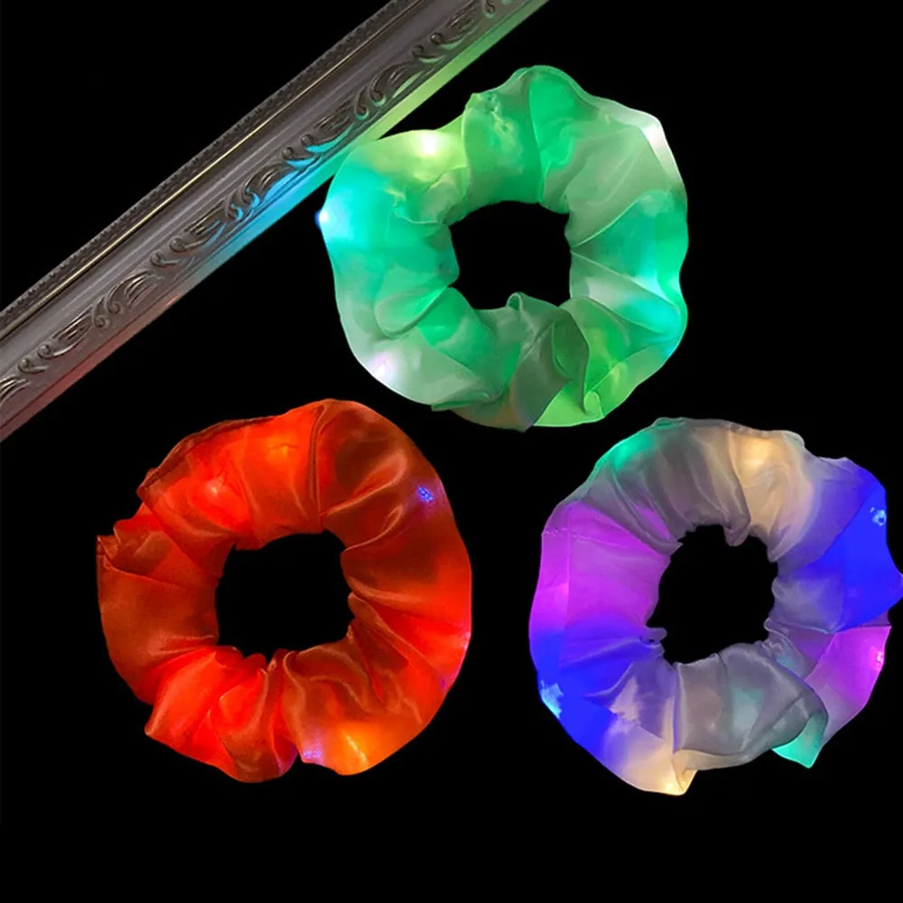 Luminous LED Hair Scrunchie