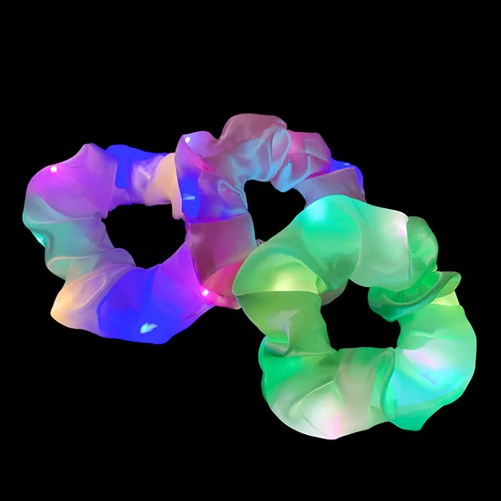 Luminous LED Hair Scrunchie