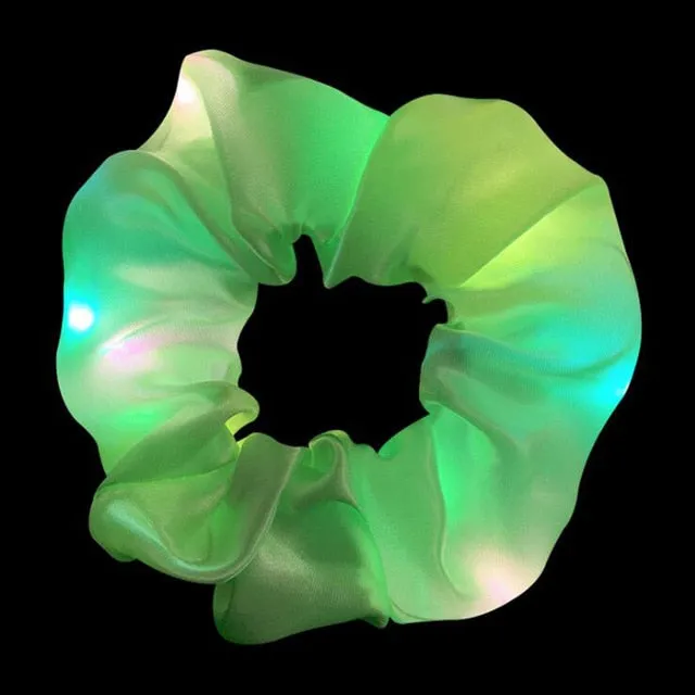 Luminous LED Hair Scrunchie