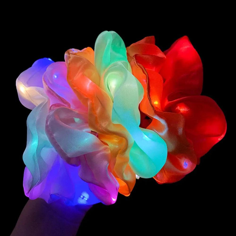 Luminous LED Hair Scrunchie