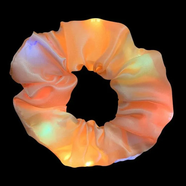 Luminous LED Hair Scrunchie