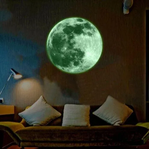 Luminous Moon Wall Sticker