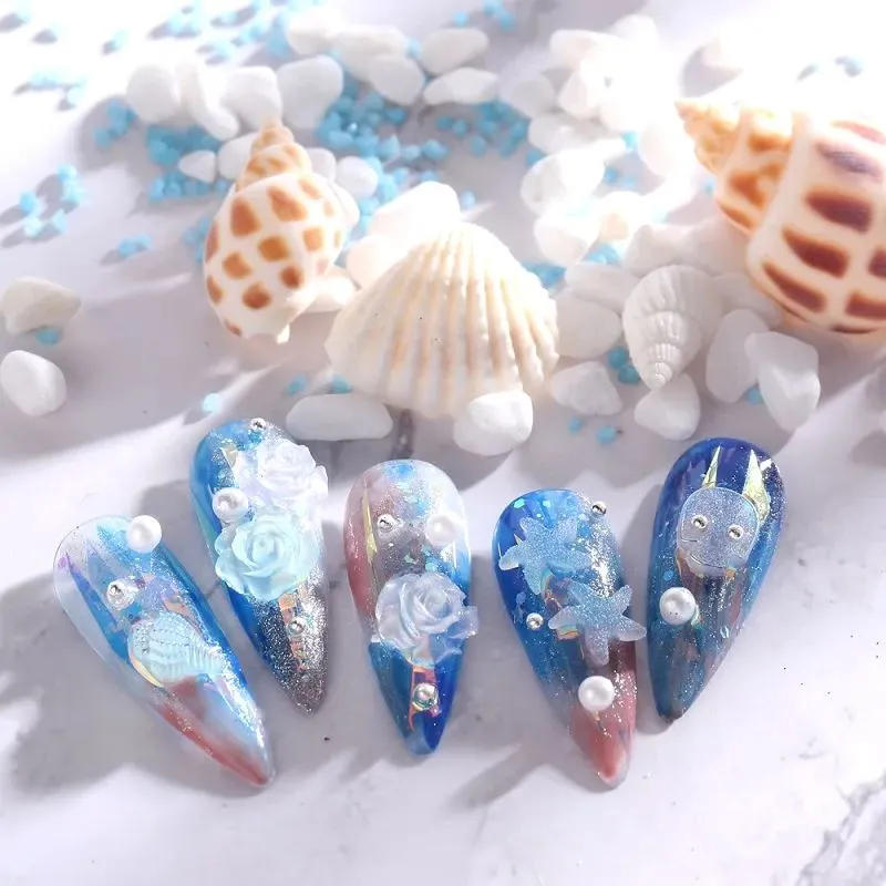 Luminous Nail Art Decoration Charms Bag
