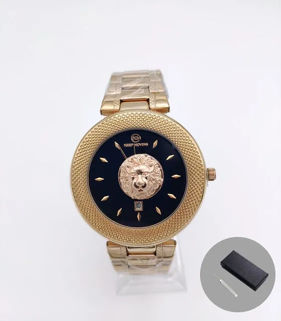 Luxury Casual Waterproof Quartz Men Waterproof Stainles Steel Wrist Watch