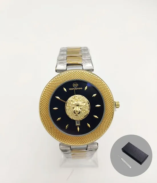 Luxury Casual Waterproof Quartz Men Waterproof Stainles Steel Wrist Watch