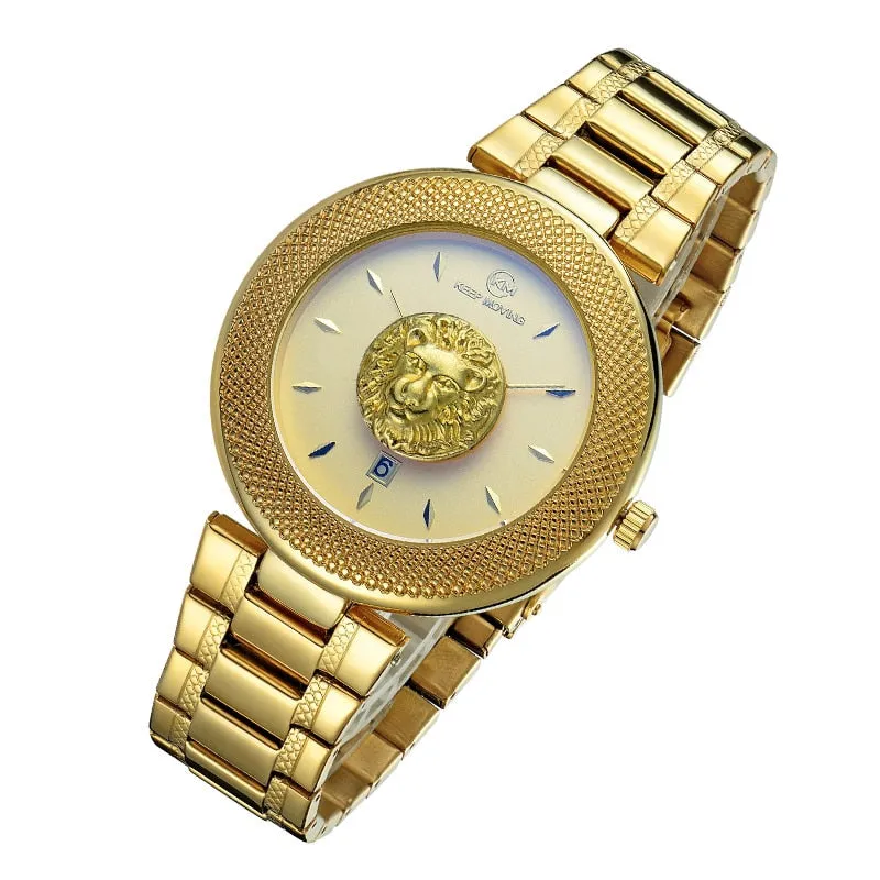 Luxury Casual Waterproof Quartz Men Waterproof Stainles Steel Wrist Watch