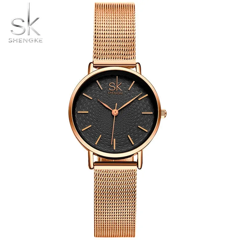 Luxury Slim Stainless Steel Women's Watch
