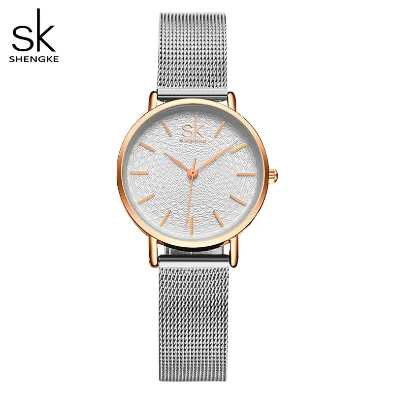 Luxury Slim Stainless Steel Women's Watch