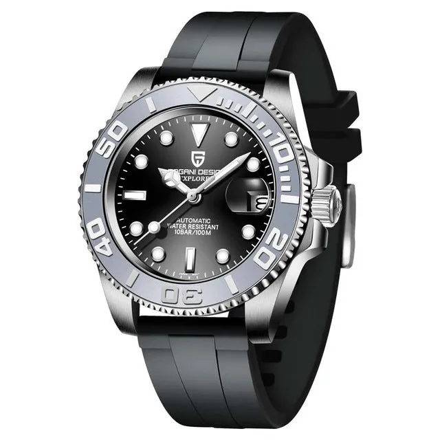 Men Automatic Watch Sapphire Luxury Mechanical Wristwatch