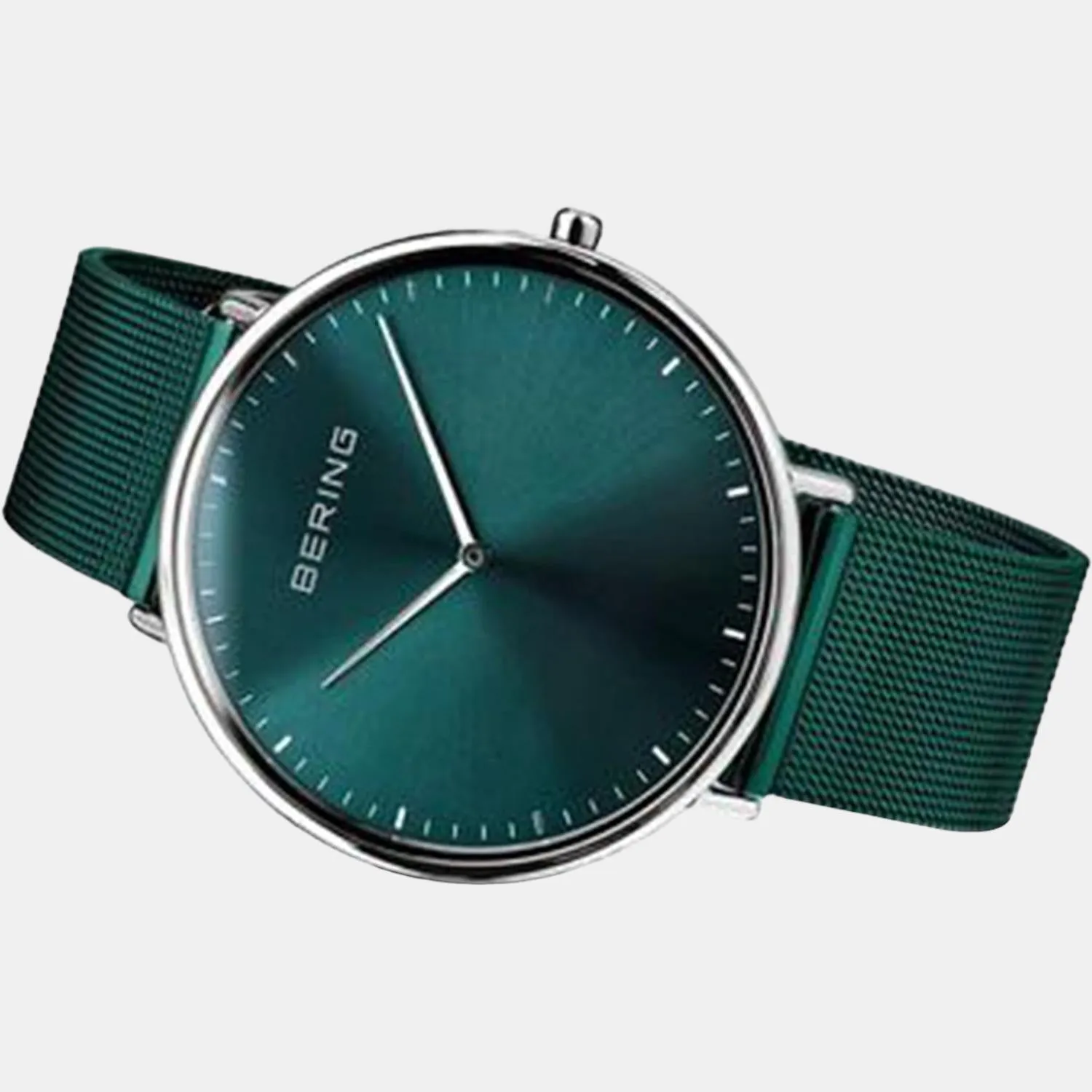 Men's Black Analog Stainless Steel Watch 15739-808
