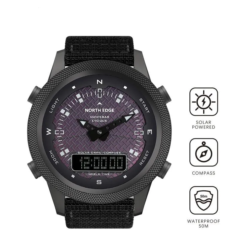 Men's EVOQUE Solar Military Watch