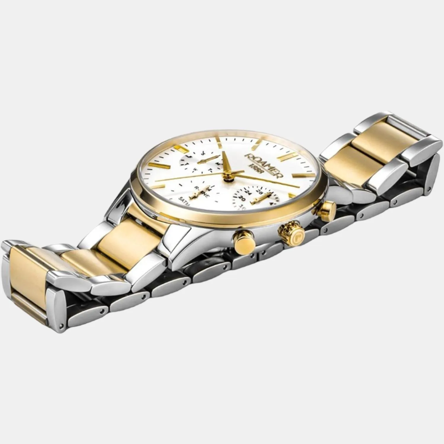 Men's Silver Multi-Function Stainless Steel Watch 718982 48 15 70