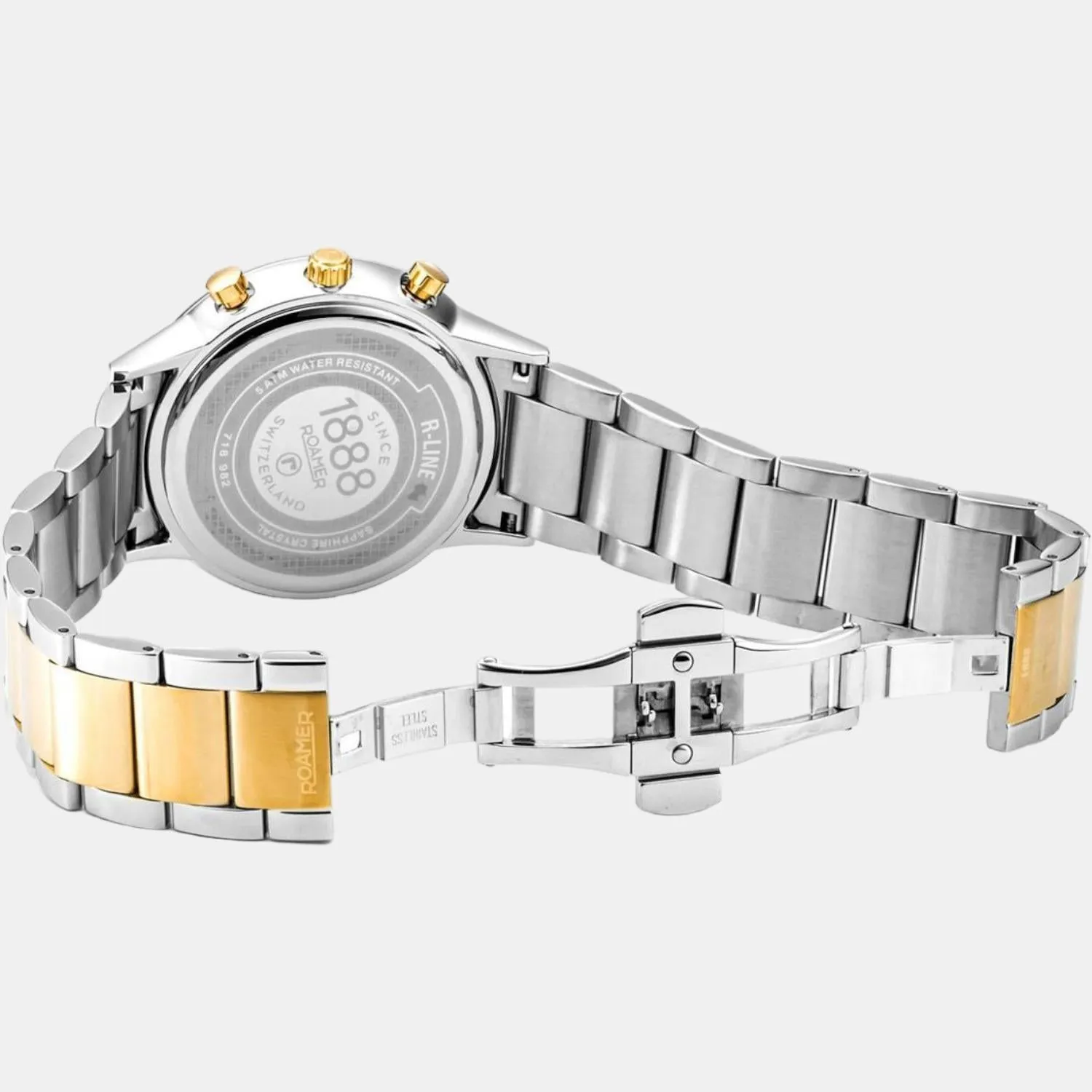 Men's Silver Multi-Function Stainless Steel Watch 718982 48 15 70