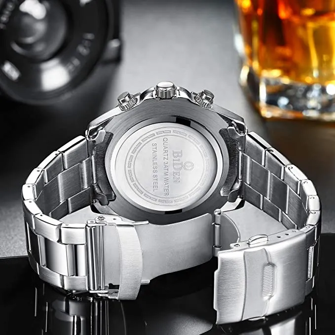 Men's Stainless Steel Watches Chronograph