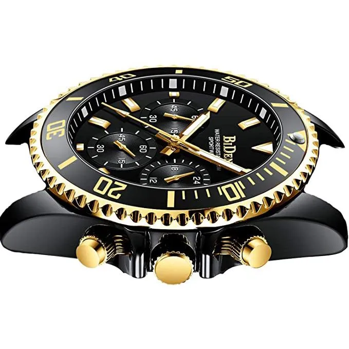 Men's Stainless Steel Watches Chronograph