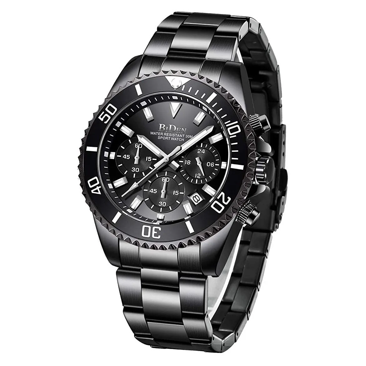 Men's Stainless Steel Watches Chronograph