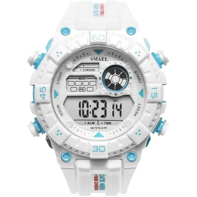 Men's Waterproof Multifunction Shockproof Digital Military Outdoor Sports Watch