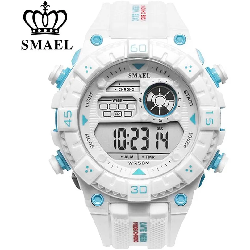 Men's Waterproof Multifunction Shockproof Digital Military Outdoor Sports Watch