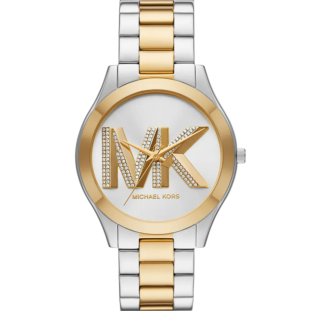 Michael Kors MK4735 Slim Runway Two Tone Ladies Watch