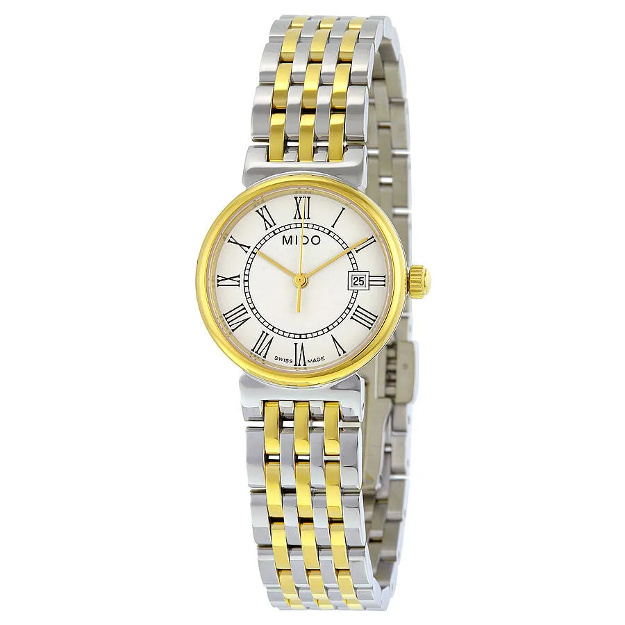 Mido Dorada Lady White Dial Two-tone Ladies Watch M21309261