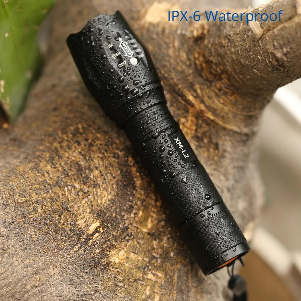 Military Grade LED Tactical Flashlight