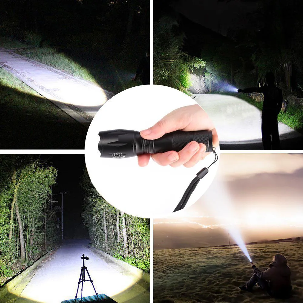 Military Grade LED Tactical Flashlight
