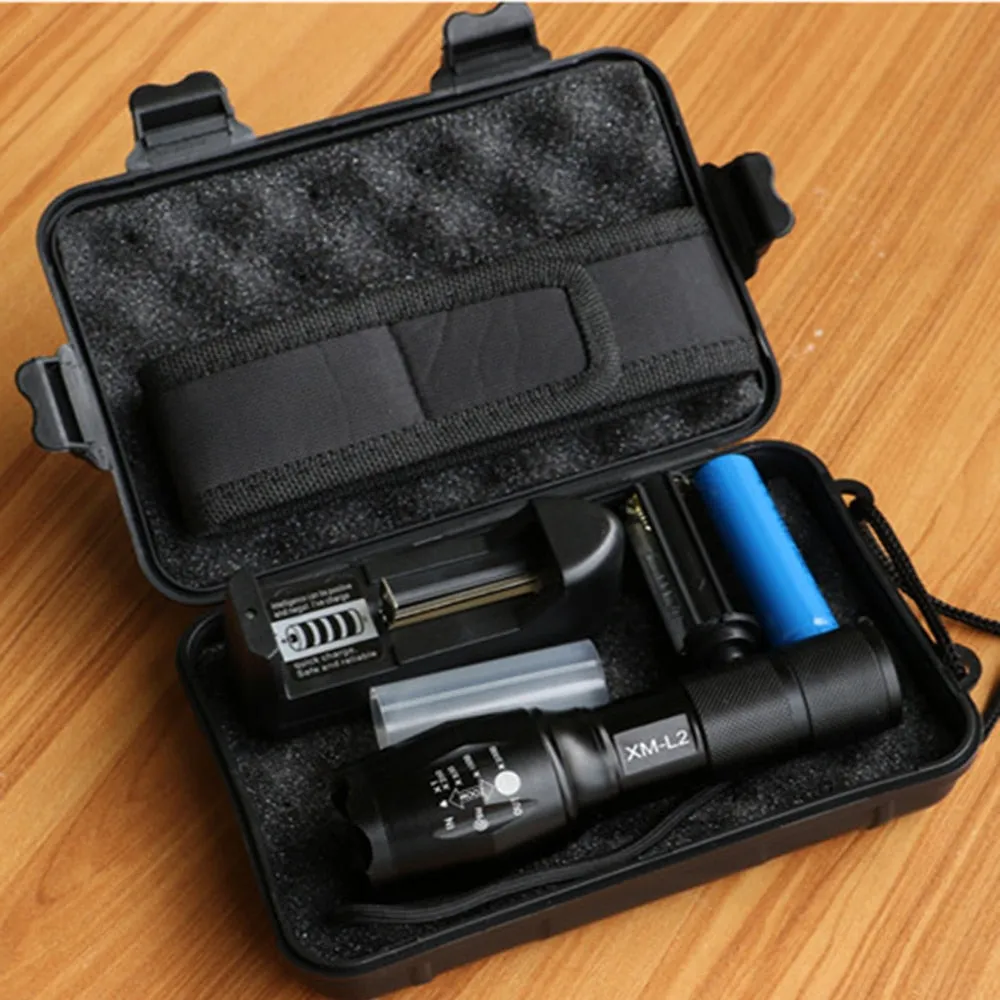 Military Grade LED Tactical Flashlight