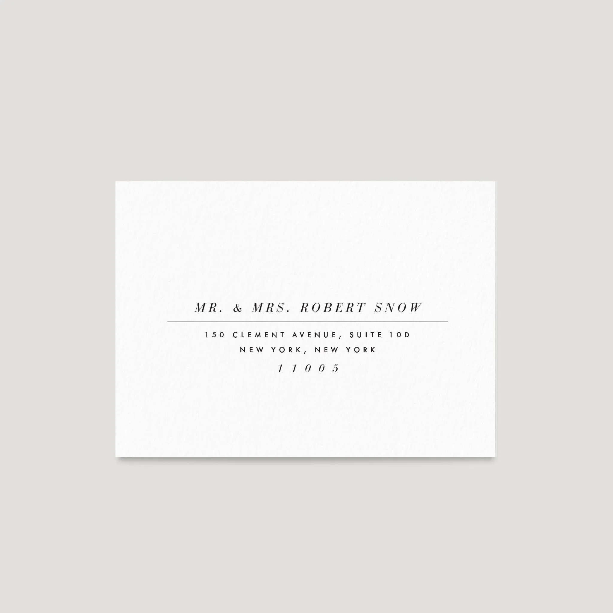 Minimal Save the Date