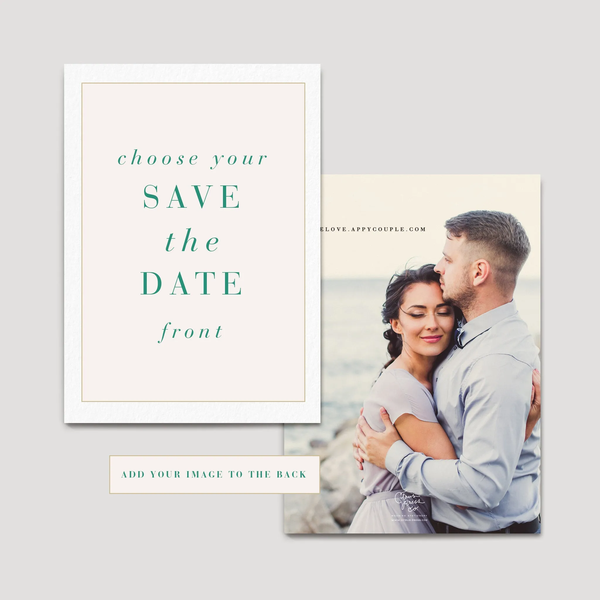 Minimal Save the Date