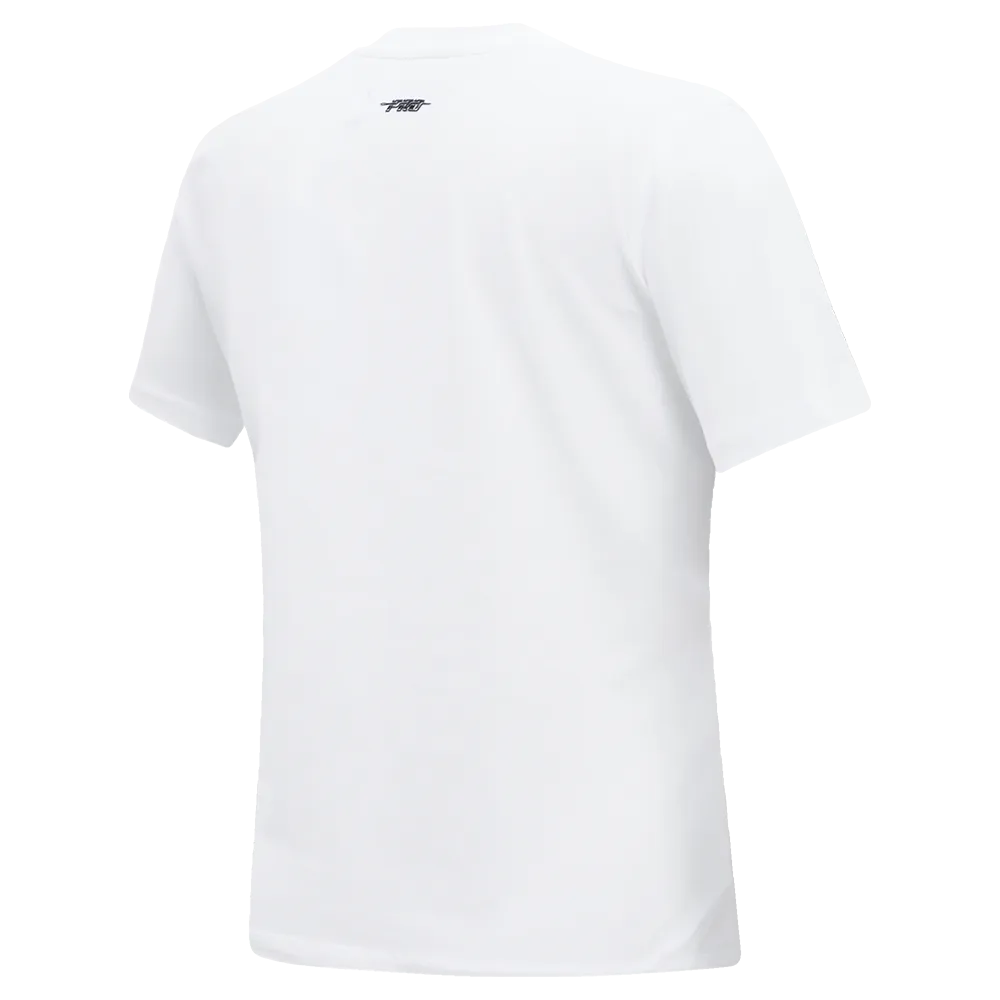 MLB PHILADELPHIA PHILLIES RETRO CLASSIC WOMEN'S SLIM FIT TOP (WHITE)