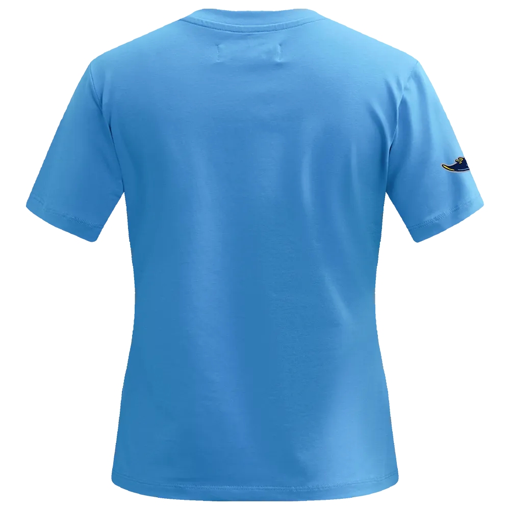 MLB TAMPA BAY RAYS CLASSIC WOMEN'S SJ SLIM FIT TOP (UNIVERSITY BLUE)